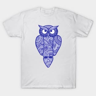 Owl (dark blue) T-Shirt